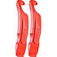 Gorilla Force | Palancas para neumáticos de Bicicleta ultrafuertes | Rojo Lava